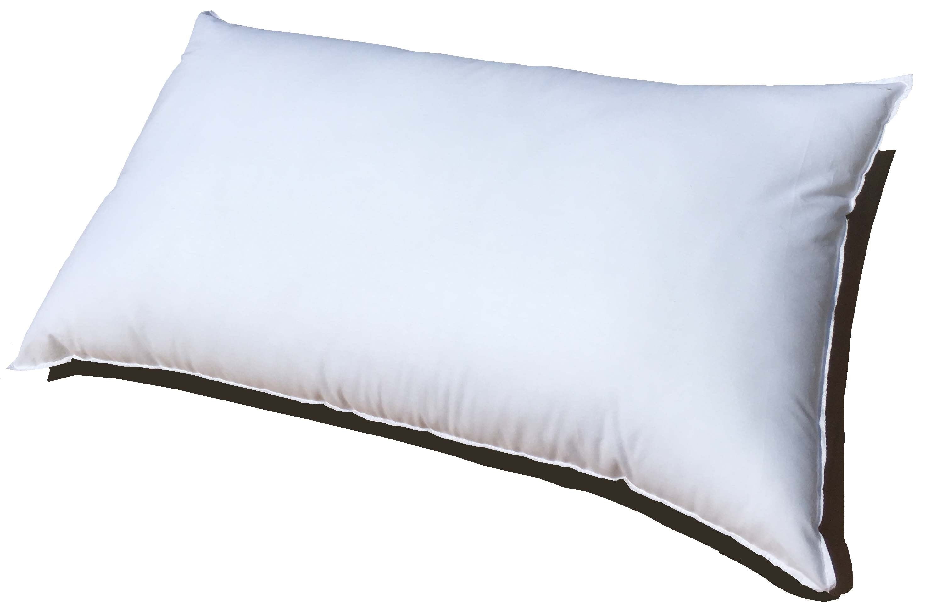 Pillowflex Oversized King Synthetic Down Pillow Insert 21x37 Inch