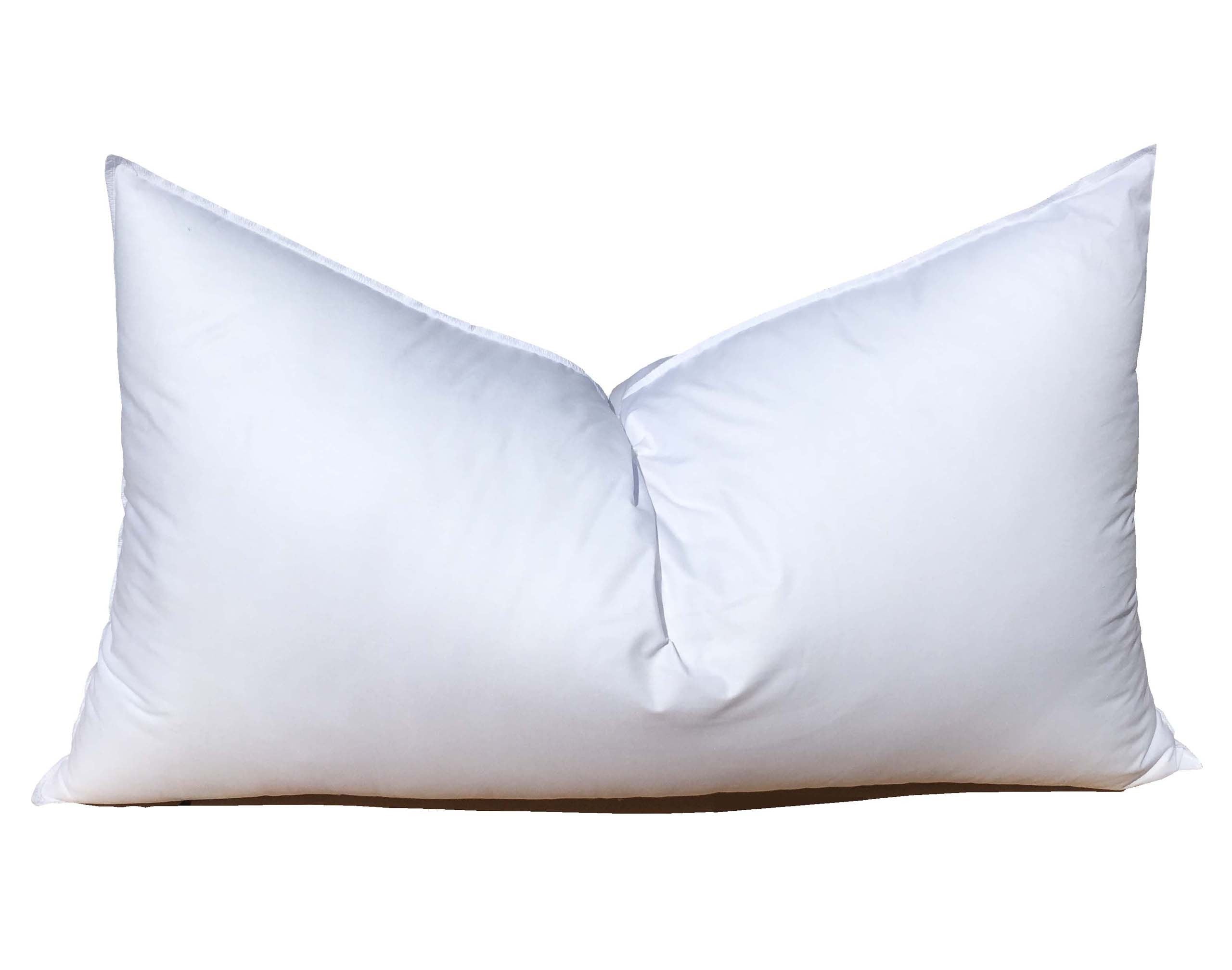 Pillowflex Oversized King Synthetic Down Pillow Insert 21x37 Inch